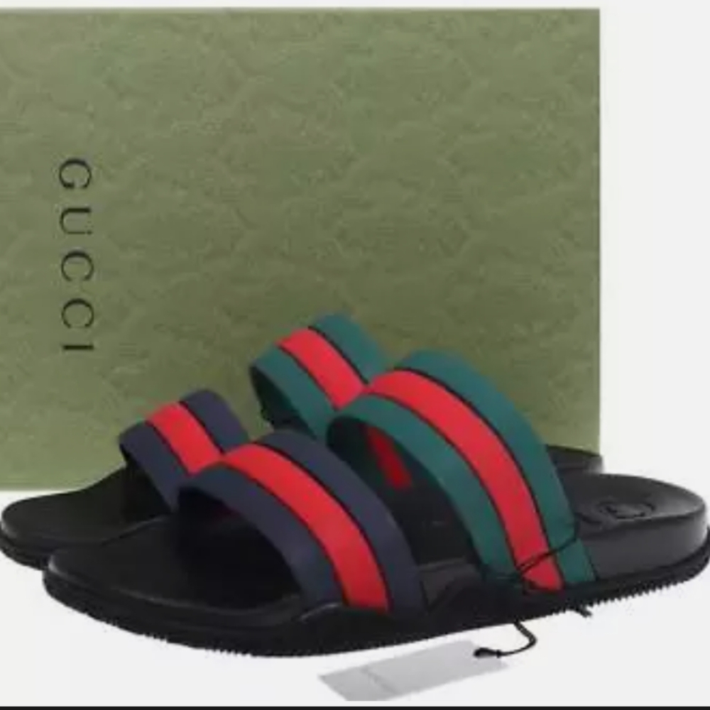 Men's Gucci Slides💯 Auth - Picture 4 of 11